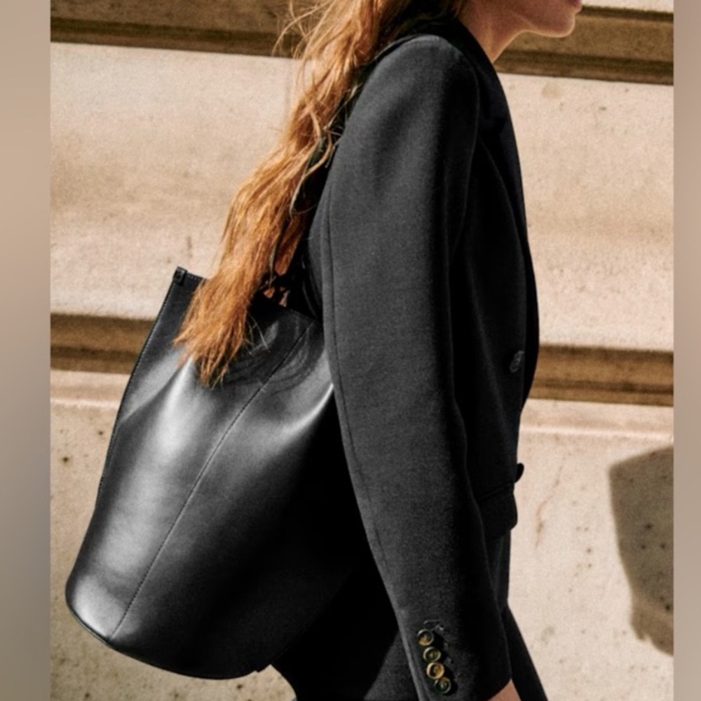 Sezane Romie Tote Bag NWOT - Picture 2 of 10